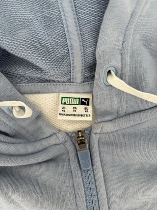 Chaqueta Puma Azul y Blanca