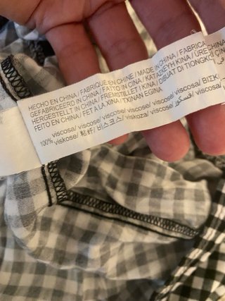 Vestido de verano a cuadros vichy fresquito
