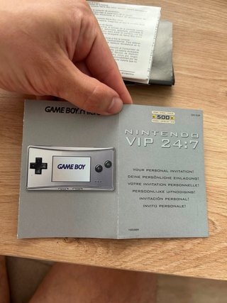Nintendo Game Boy Micro Rosa