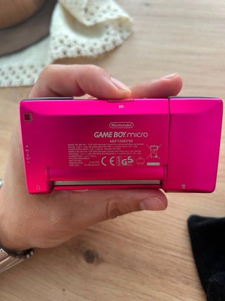 Nintendo Game Boy Micro Rosa