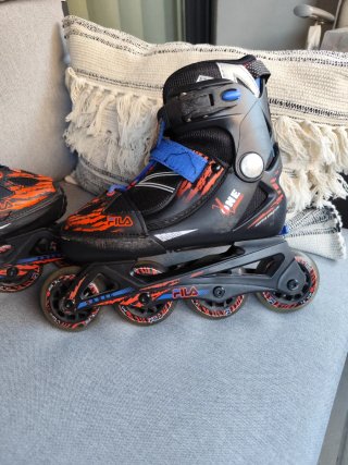 Patines Fila Talla Ajustable Niños