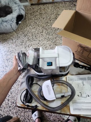 Máquina Limpieza Tapicerías telas y muebles