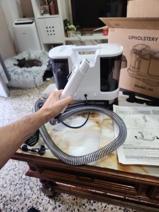 Máquina Limpieza Tapicerías telas y muebles