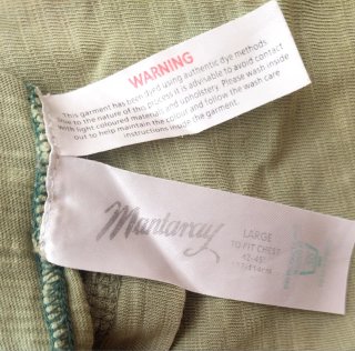 Camiseta Mantaray T G Verde Oliva