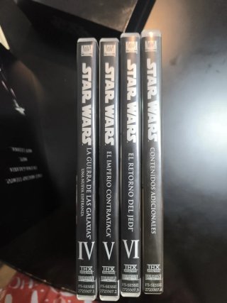 Trilogía Star Wars DVD Edición Coleccionista