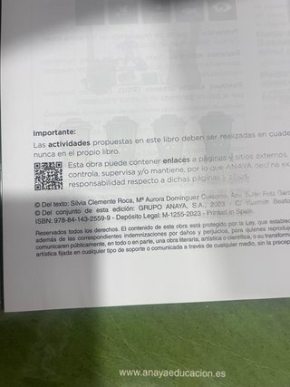 Biología y Geología, 4 ESO, Operación mundo