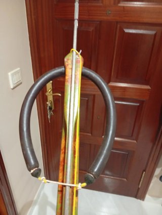Fusil pesca submarina madera
