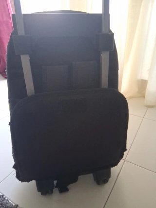 Maleta Trolley Escolar Diseño Hojas