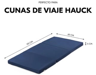 Colchón plegable Hauck Sleeper 120x60