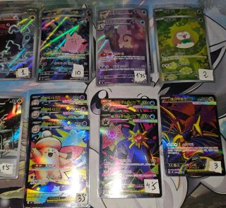 Cartas Pokémon Nihil Zero M3. AR y SR Coreano.