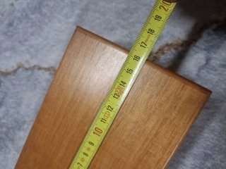 Scatola vintage legno Eberhard & Co