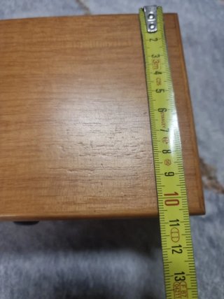 Scatola vintage legno Eberhard & Co