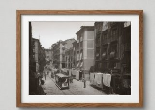 5 caudros/ Láminas Madrid Antiguo.