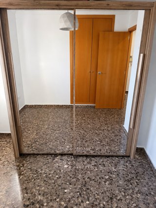 Armario 180x210cm Madera y Cristal