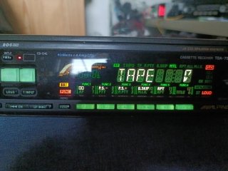 Alpine TDA-7566R Autoradio Vintage