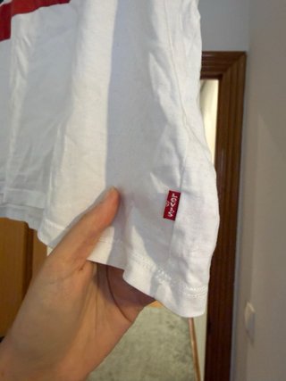 Camiseta Levi's Blanca sin Mangas