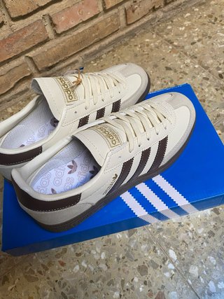 Adidas Spezial Marrón Crema Blanco Talla 39 1/3