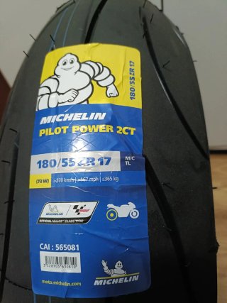 Neumático Moto Michelin Pilot Power 180/55 ZR17