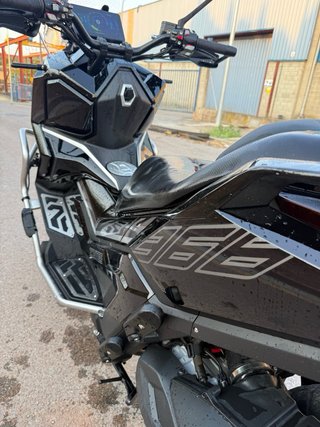 Zontes 368G Adventure 2025 Negra MATRICULA - NGK