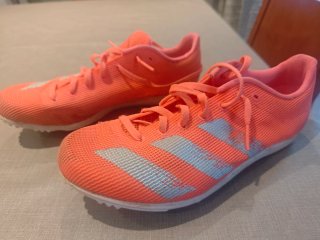 Zapatillas Atletismo Adidas Talla 38 2/3 Naranja