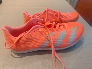 Zapatillas Atletismo Adidas Talla 38 2/3 Naranja