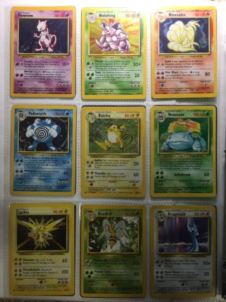 5 x Lotto 10 Pokémon rare holo vintage pre 2000