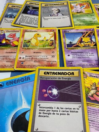 28 cartas pokémon WOTC español