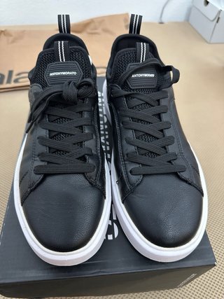 Zapatillas Antonio Morato Negras y Blancas