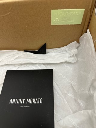 Zapatillas Antonio Morato Negras y Blancas