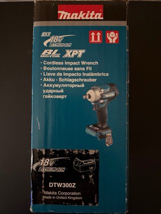 Makita Atornillador de Impacto DTW300Z