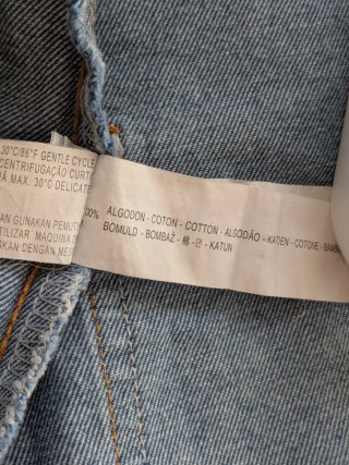 Falda vaquera Stradivarius botones talla 38