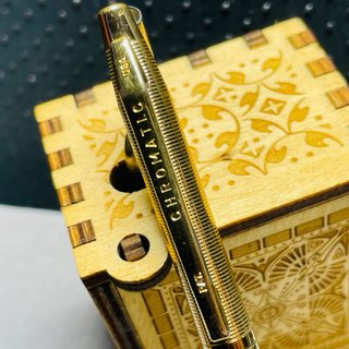 Bolígrafo Chromatic USA Chapado Oro Antiguo