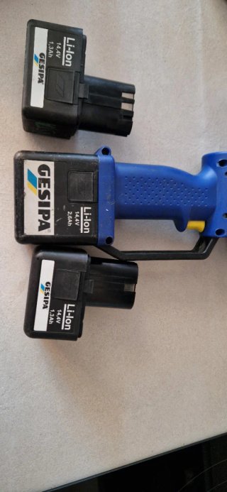 Remachadora GESIPA Li-Ion 14,4V