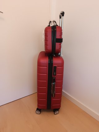 Pack 2 Maletas de Viaje Rojas
