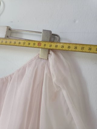Blusa rosa pastel de gasa
