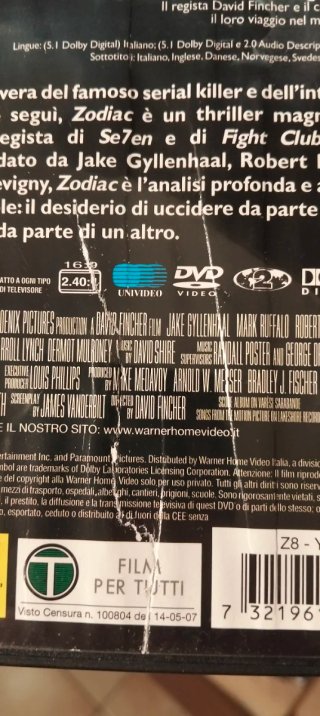 DVD Zodiac - Thriller Crime Drama