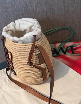 Bolso Cesta Loewe Beehive Paja