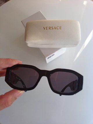 Gafas Versace Biggie Negras y Doradas