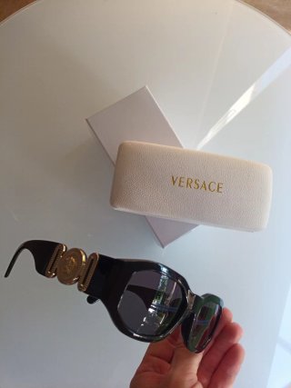 Gafas Versace Biggie Negras y Doradas