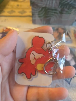 Twice keyring + free mini photocard