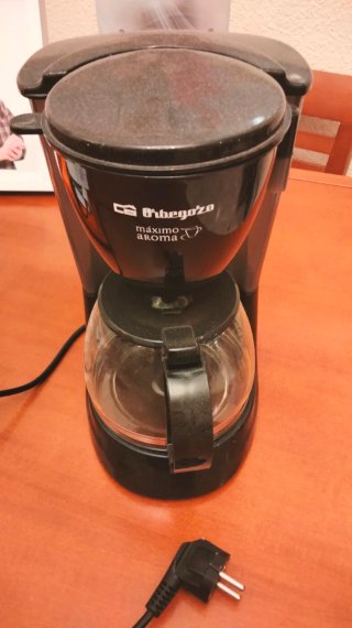 Cafetera Orbegozo Jarra Negra