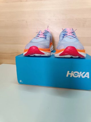 Zapatillas Hoka Clifton 9 talla 37 Azul Rosa