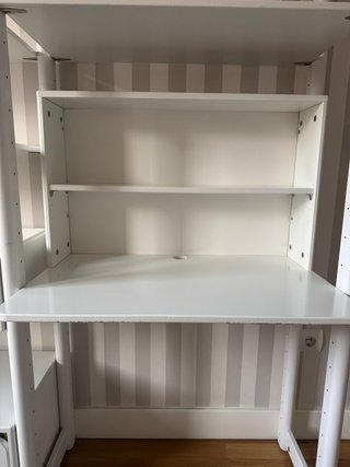Escritorio Flexa blanco madera