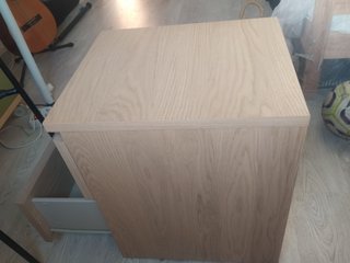 Cómoda 2 cajones Ikea Malm Roble