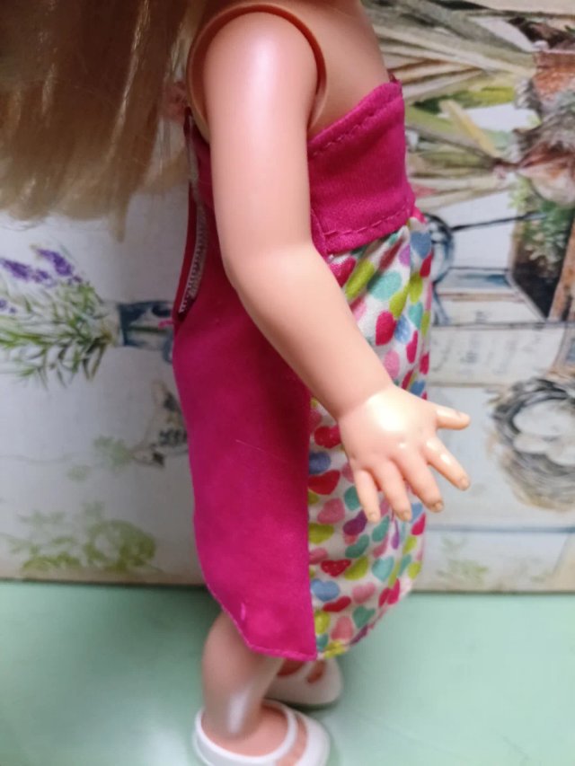 Vestido para muñeca Lesly