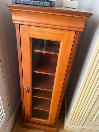 2 Muebles de salón con cristal