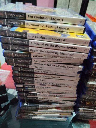 Consola PlayStation 2 con 2 mandos y memory card