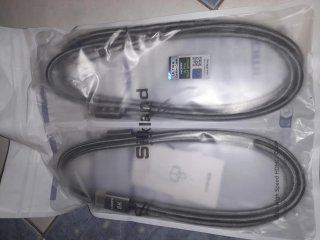 2 Cables HDMI 2.1 Silkland 8K Ultra High Speed