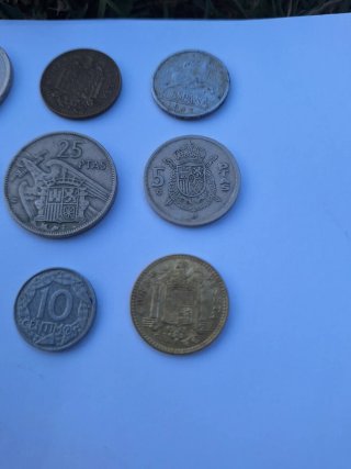 Lote monedas España