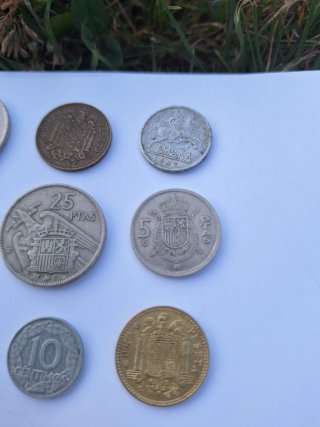 Lote monedas España